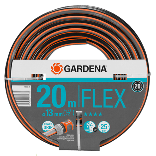 Шланг для полива 9х9 1/2'' 20м. 18033 Gardena FLEX