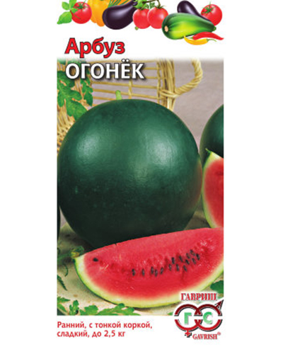 Арбуз Огонек 1,0г. Гавриш