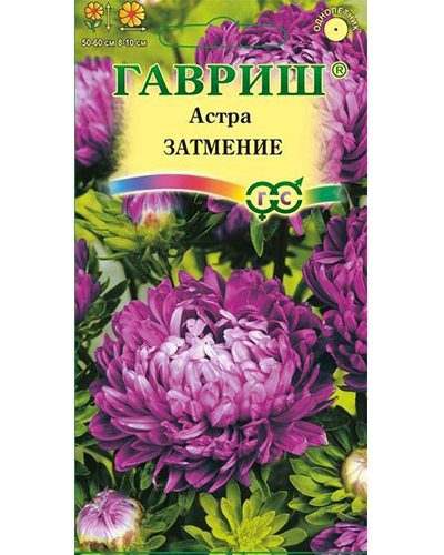 Астра Затмение, однолетняя (пионовидная) 0,3г. Гавриш