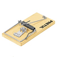 Мышеловка деревяная 10см., 2шт. RAT-4M Truper